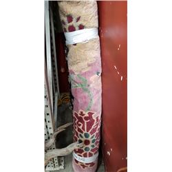 10x12 HAND KNOTTED PINK FLORAL CARPET RETAIL $20,000 IN 1975