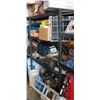 Image 2 : 3 SECTIONS OF BLACK ADJUSTABLE SHELVING