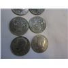 Image 3 : 4 50 CENT AMERICAN COINS AND 2 CANADIAN SILVER DOLLARS