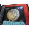 Image 2 : 1973 CANADIAN SILVER DOLLAR 100 ANNV. RCMP 1873-1973 .500 SILVER