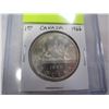 Image 2 : 1966 .800 CANADIAN SILVER DOLLAR