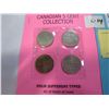 Image 2 : CANADIAN 5 CENT COLLECTION AND 1 CENT COIN
