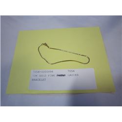 10K GOLD FINE LADIES BRACELET