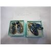 Image 2 : 2 STONE EARRING SETS