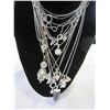 Image 2 : LOT OF CHAIN NECKLACES ON STAND