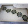 Image 2 : MAYAN CALENDAR 925 SILVER BRACELET