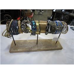 ESTATE BANGLES ON STAND