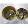 Image 1 : 2 ROUND BOXES OF JEWELERY