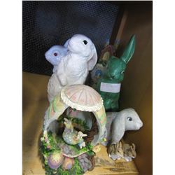 9PCS OF EASTER DECOR