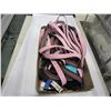 Image 1 : TRAY OF LEASHES AND PET COLLARS