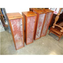 4 EARLY 19TH CENTURY CABINETS