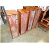 Image 1 : 4 EARLY 19TH CENTURY CABINETS