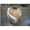 Image 2 : LARGE POTTERY VASE W/ WHITE ANGEL FIGURE