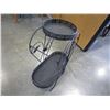 Image 2 : BLACK 4 LEG PLANT STAND