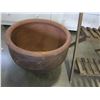 Image 1 : 19" BROWN PLANTER POT