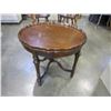 Image 1 : SCALLOPED EDGE WALNUT PARLOUR TABLE