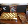 Image 1 : INLAID BOX 12" X 24" W/ CONTENTS