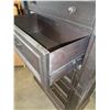Image 3 : ASHLEY FLOOR MODEL DARK FINISH 5 DRAWER CHEST OF DRAWERS, RETAIL $899