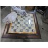 Image 2 : MARBLE CHESSBOARD AND PIECES