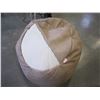 Image 3 : LEATHER BEAN BAG CHAIR BY THE FOAM SHOP
