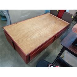 SINGLE SIZE BEDFRAME W/ STORAGE