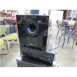YAMAHA NATURAL SOUND AV RECEIVER RX-V575 AND ENERGY ESW-8 SUB