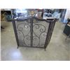 Image 1 : HEAVY IRON FIRE PLACE SCREEN