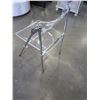 Image 2 : DESIGNER ACRYLIC FOLDING CHAIR