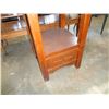 Image 3 : NEW ASHLEY MISSION OAK PUB HEIGHT DINING TABLE W/ EXTENTIONS - RETAIL $1249