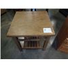 Image 1 : ASHLEY FLOOR MODEL MODERN WALNUT FINISH ENDTABLE RETAIL $299