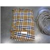 Image 2 : LARET ROPE AND WOOL PLAID BLANKET