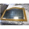 Image 1 : BEVELLED GOLD FRAMED WALL MIRROR