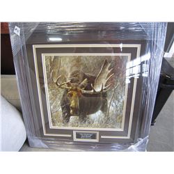 ROBERT BATEMAN PRINT THE CHALLENGER BULL MOOSE