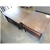 Image 3 : ASHLEY FLOOR MODEL MODERN COFFEE TABLE AND END TABLE W/ POWER