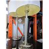 Image 2 : PAIR OF BRUSHED METAL TABLE LAMPS