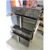 Image 2 : PAIR OF NEW ULTRA MODERN DARK WOOD GRAIN 2 DRAWER NIGHTSTANDS