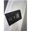 Image 3 : ASHLEY FLOOR MODEL WHITE 2 DOOR ETERTAINMENT STAND - NEEDS REPAIR AND COSMETIC DAMAGE