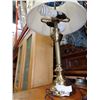 Image 2 : METAL TABLE LAMP DOUBLE LIGHT