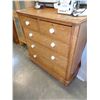 Image 1 : ANTIQUE 5 DRAWER HIGHBOY - MISSING 1 HANDLE