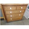 Image 3 : ANTIQUE 5 DRAWER HIGHBOY - MISSING 1 HANDLE
