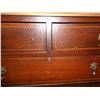 Image 3 : VINTAGE 4 DRAWER IN LAID DOVE TAIL DRESSER