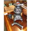 Image 1 : CERAMIC POT BELLY STOVE W/ RED LIGHT