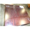 Image 2 : MODERN SQUARE CHERRY FINISH ENDTABLE, RETAI $169