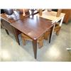 Image 1 : ASHLEY FLOOR MODEL SQUARE DINETTE TABLE - RETAIL $249