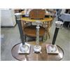 Image 1 : 3 CANDLE STICKS