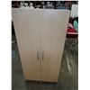 Image 2 : 5FT WOOD STORAGE CUPBOARD