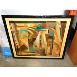 LARGE ABSTRACT WALL ART