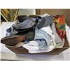 Image 1 : BOX OF MENS TOMMY BAHAMAS SHIRTS AND DRESS SHIRTS, AND COWBOY BOOTS