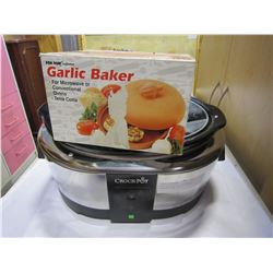 NEW BLUETOOTH "CROCKPOT" ROASTER AND GARLIC BAKER