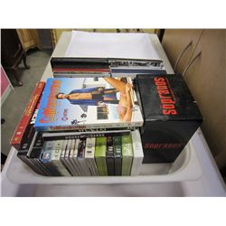 TRAY OF DVD TV SERIES